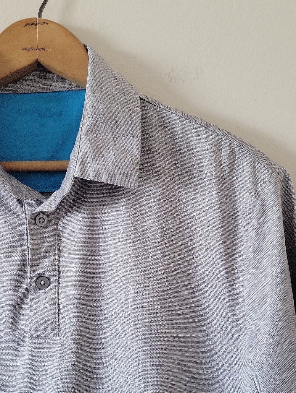Birdie Bound Grey Golf Polo Size Medium - Picture 2 of 6